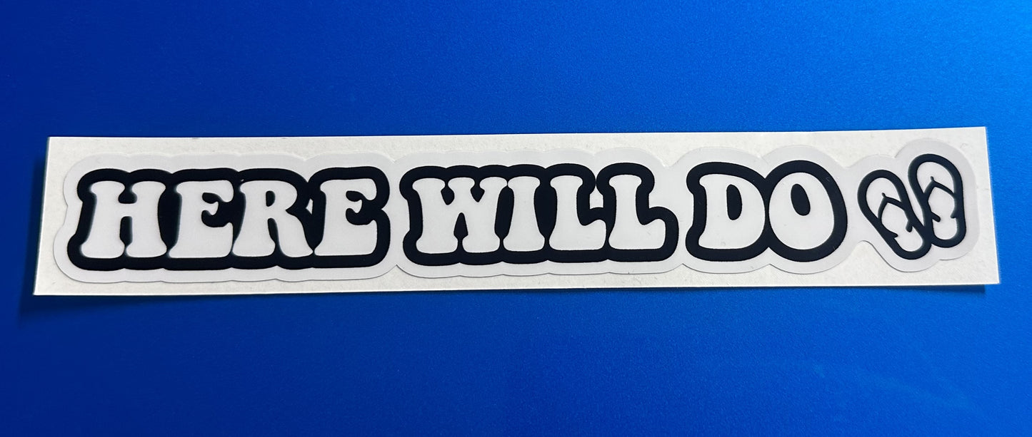 HWD Stickers and Windscreen Banners