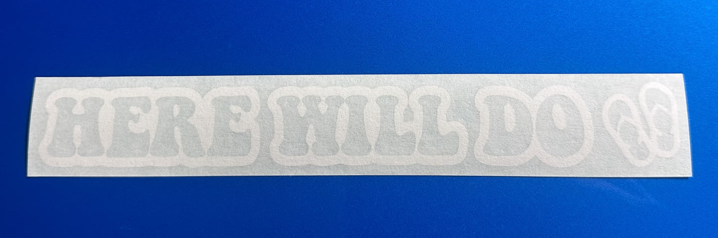 HWD Stickers and Windscreen Banners