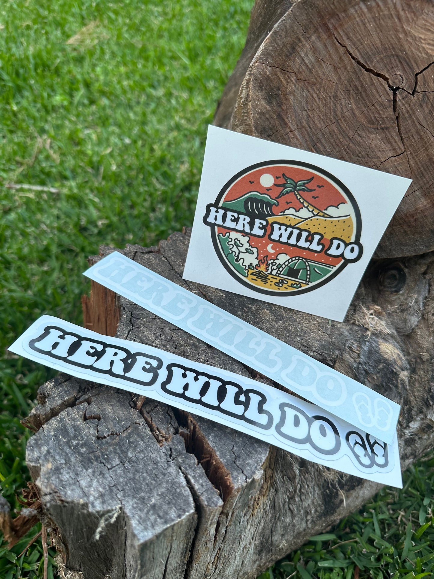 HWD Stickers and Windscreen Banners