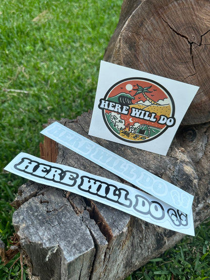 HWD Stickers and Windscreen Banners